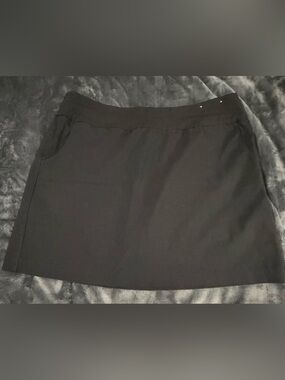 Classic Black Mini Skort